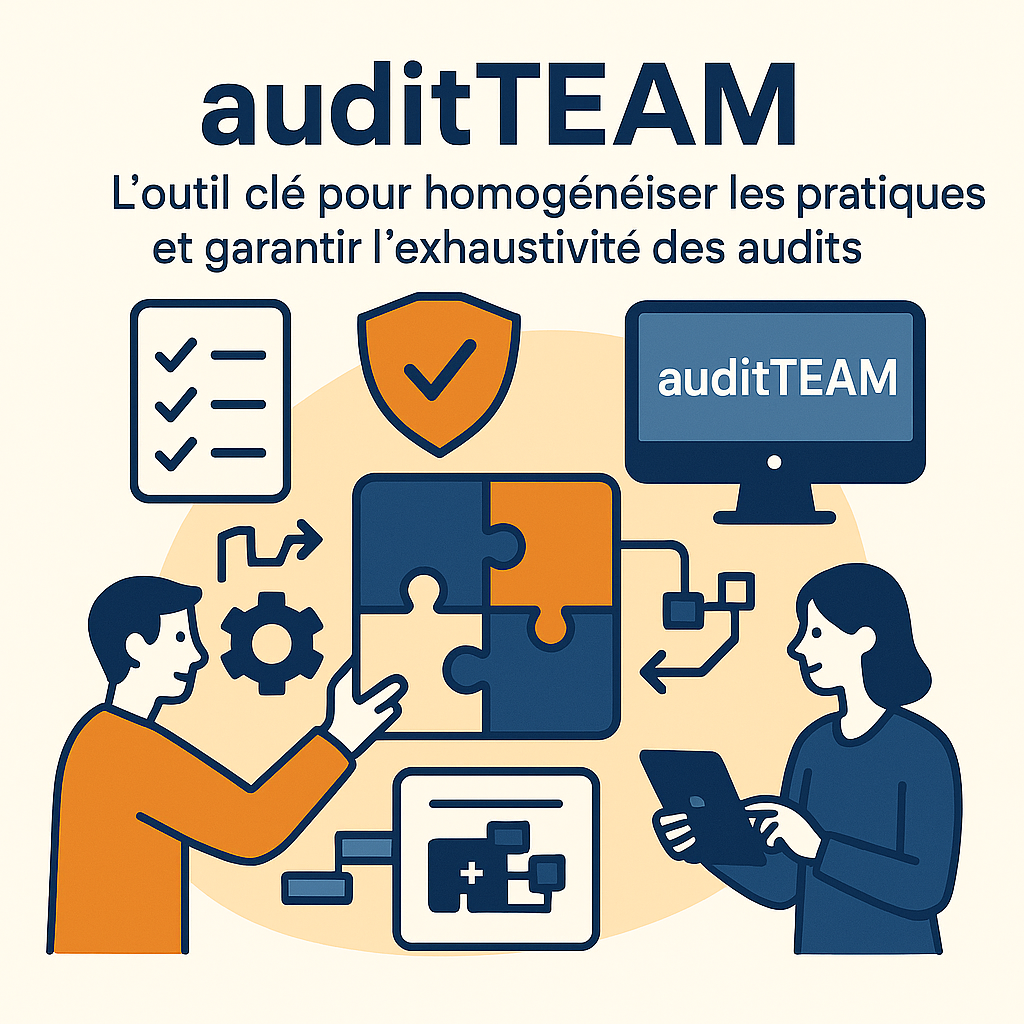 Illustration - auditTEAM, l’outil clé pour homogénéiser les pratiques et garantir l’exhaustivité des audits