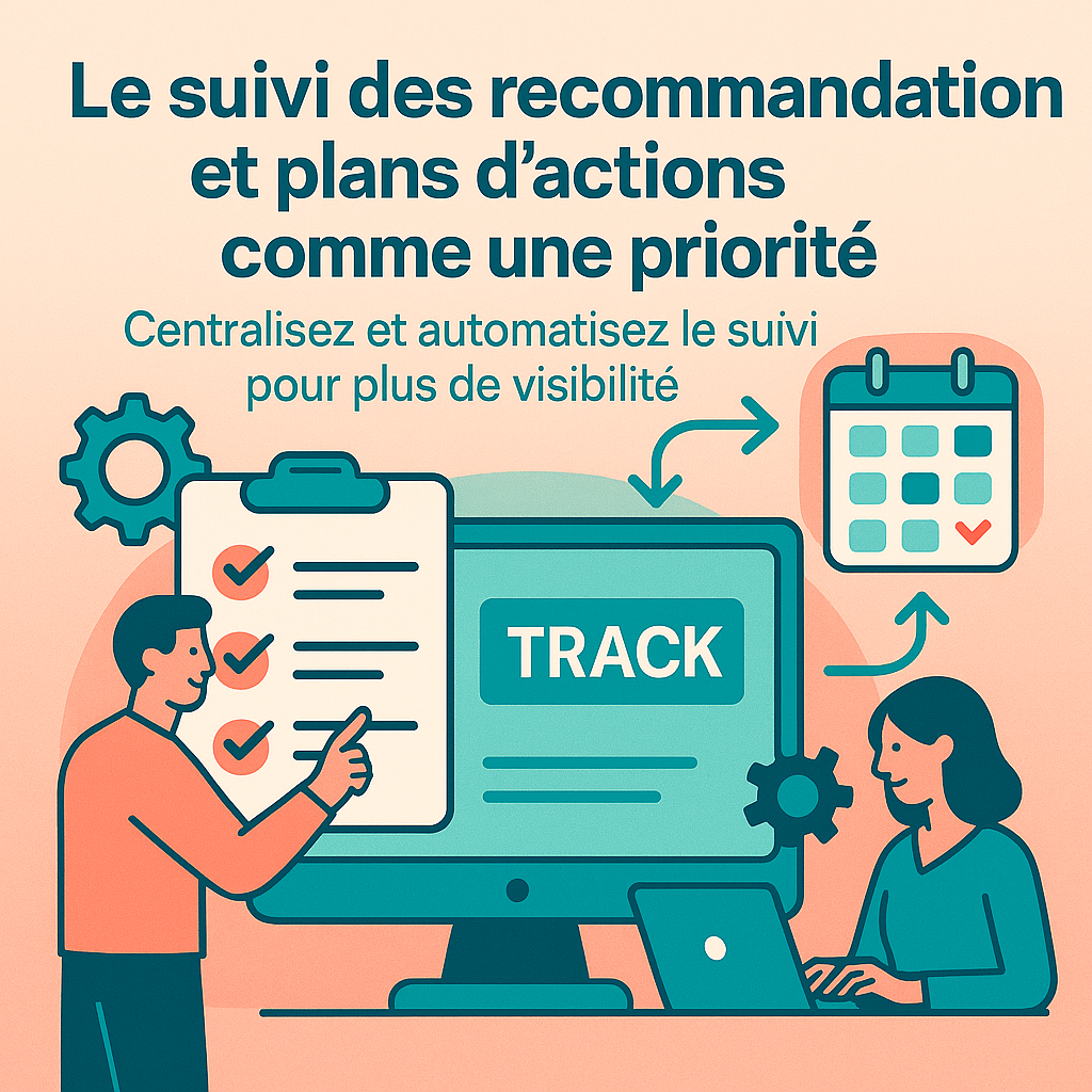 Illustration - Le suivi des recommandations et des plans d'actions comme une priorité